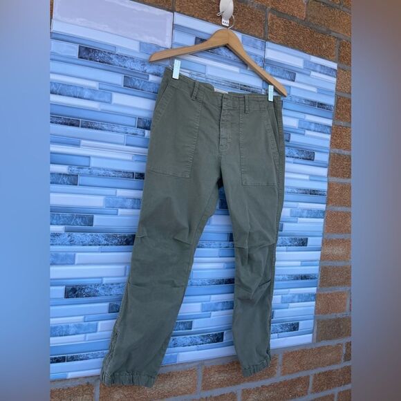 NILI LOTAN Cropped Military Pant in Camo size 4 - Picture 7 of 17